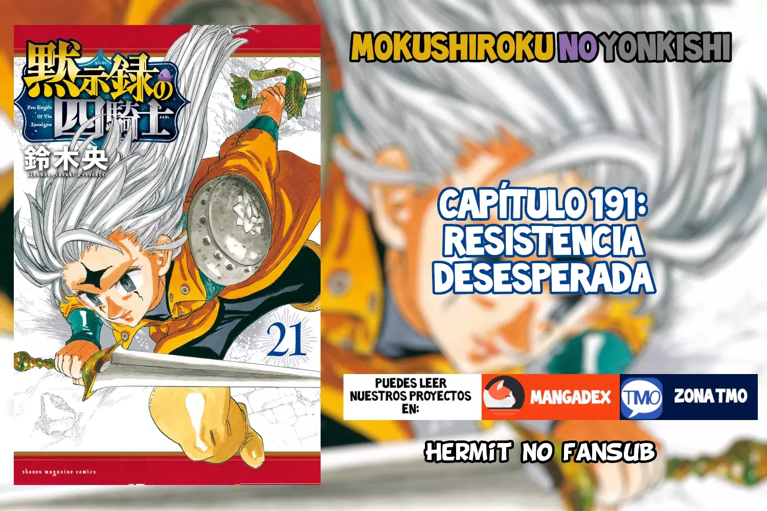 Read Mokushiroku no Yonkishi ES Manga Online