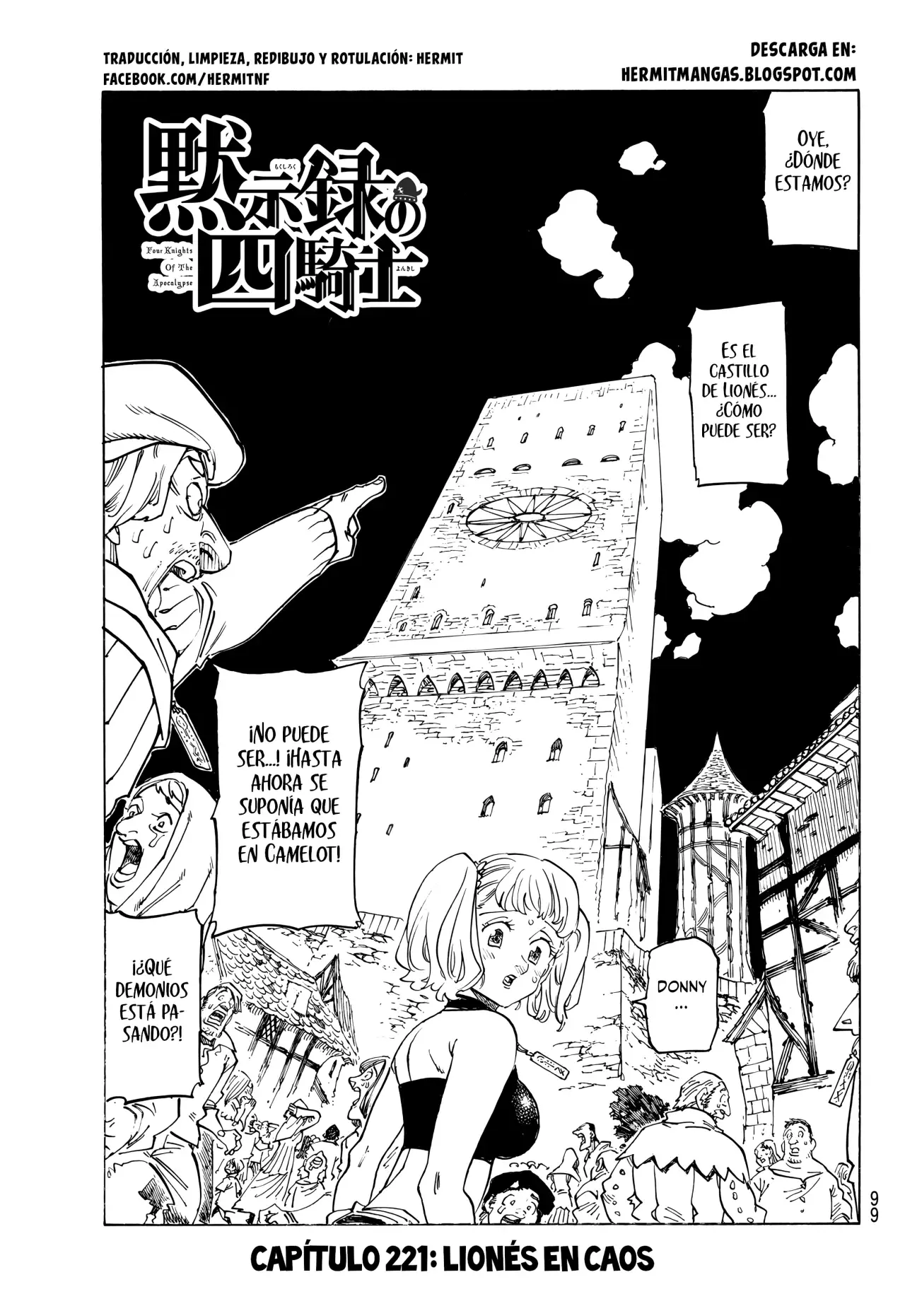 Read Mokushiroku no Yonkishi ES Manga Online