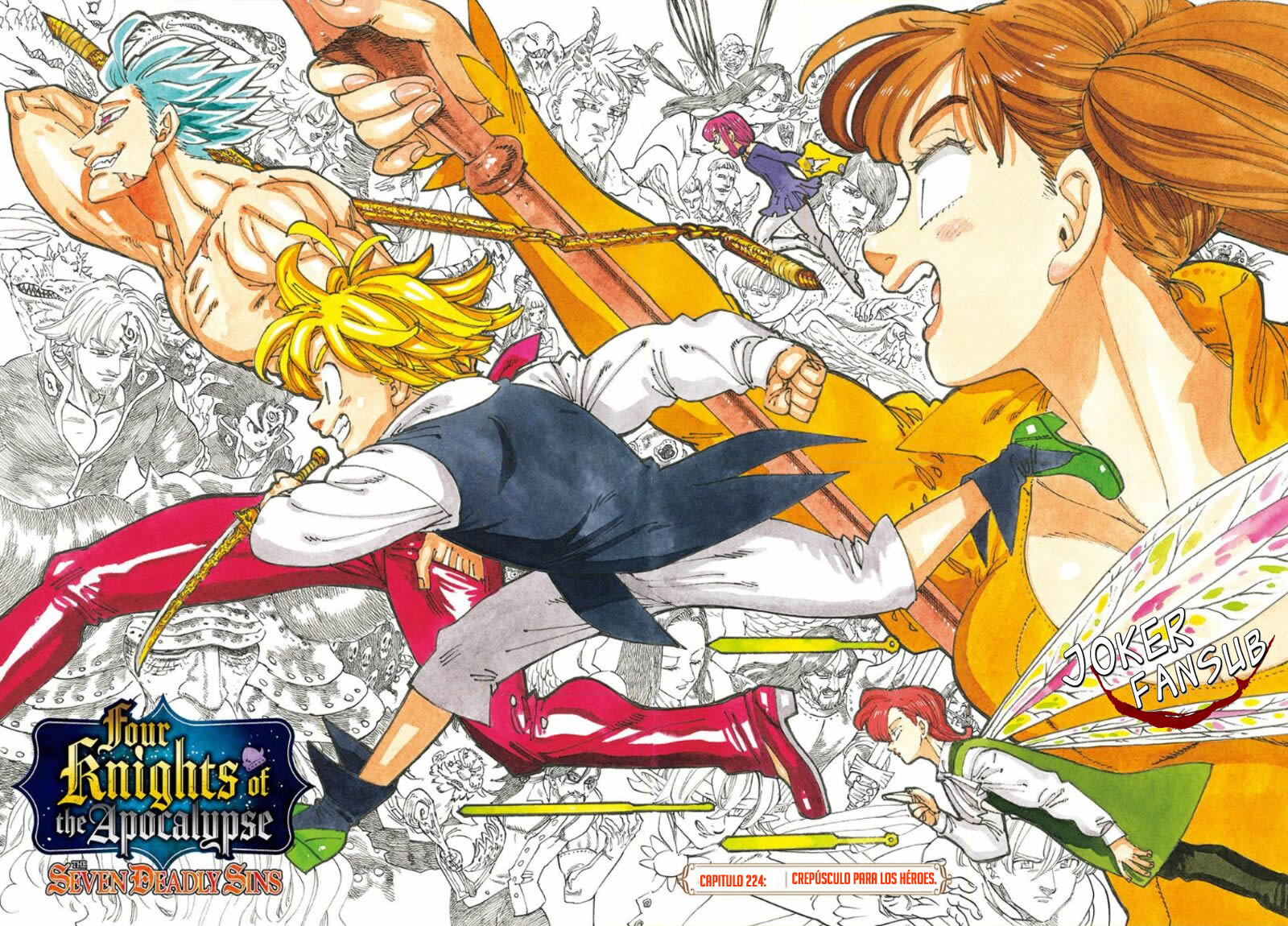 Read Mokushiroku no Yonkishi ES Manga Online