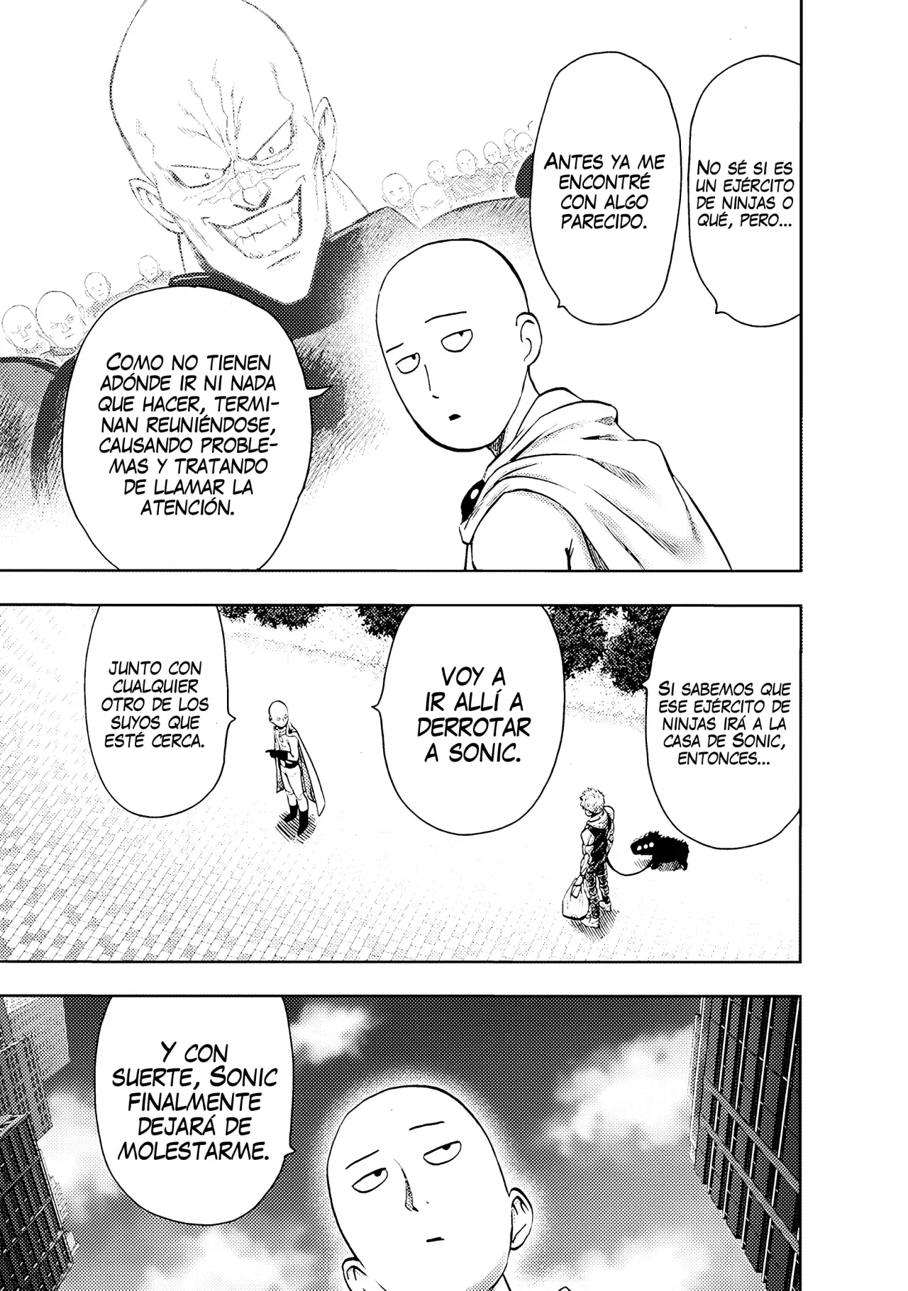Read One Punch Man ES Manga Online