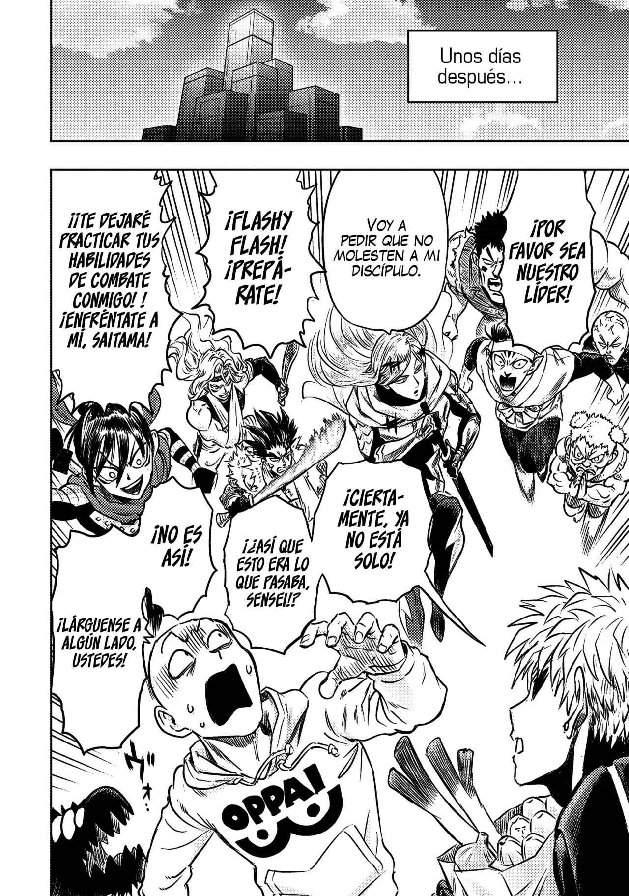 Read One Punch Man ES Manga Online