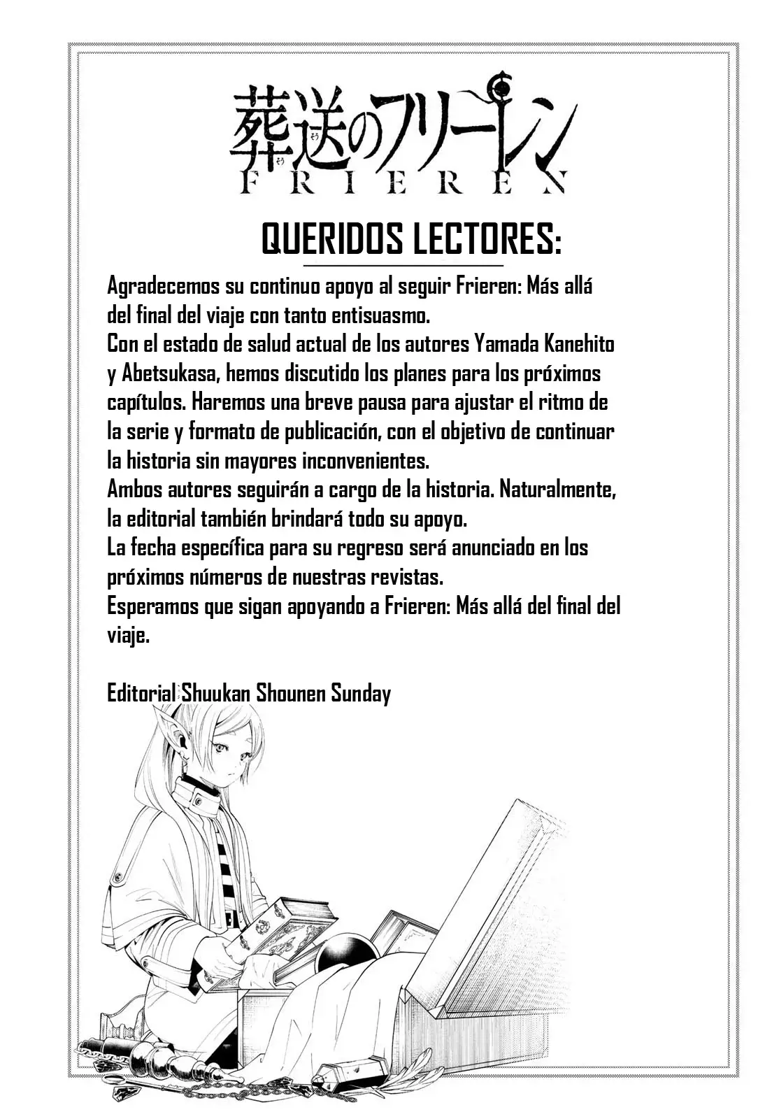 Read Sousou no Frieren ES Manga Online