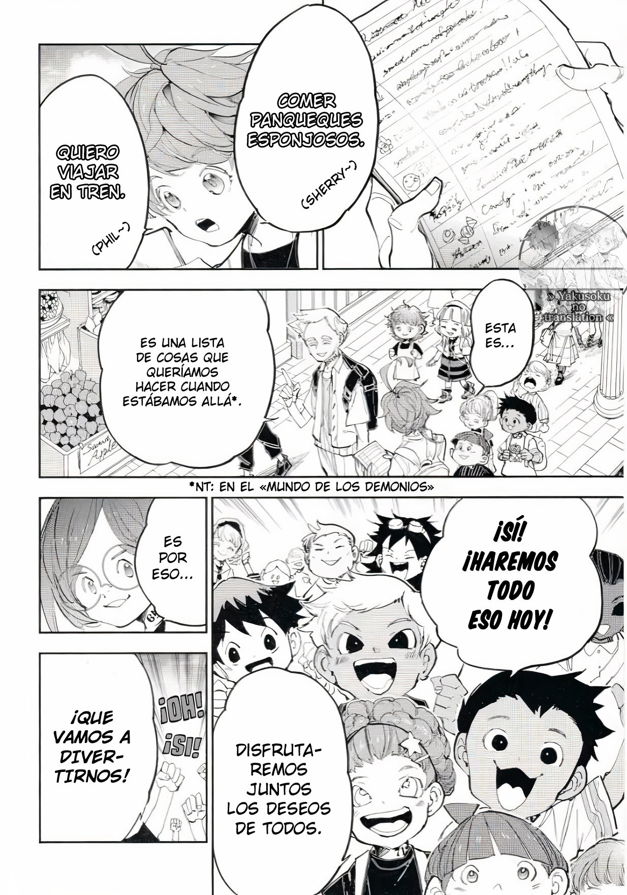 Read The Promised Neverland ES Manga Online