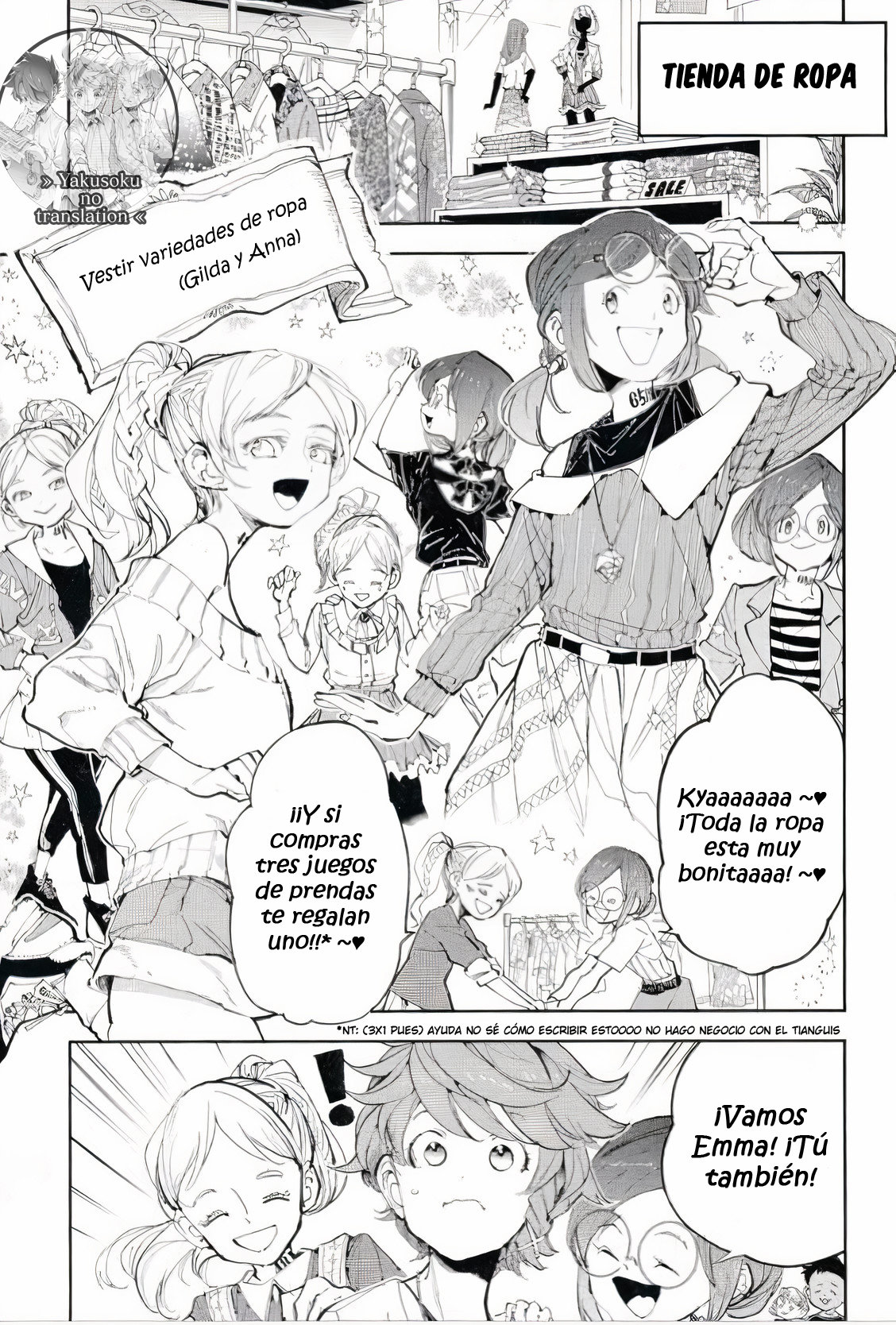 Read The Promised Neverland ES Manga Online