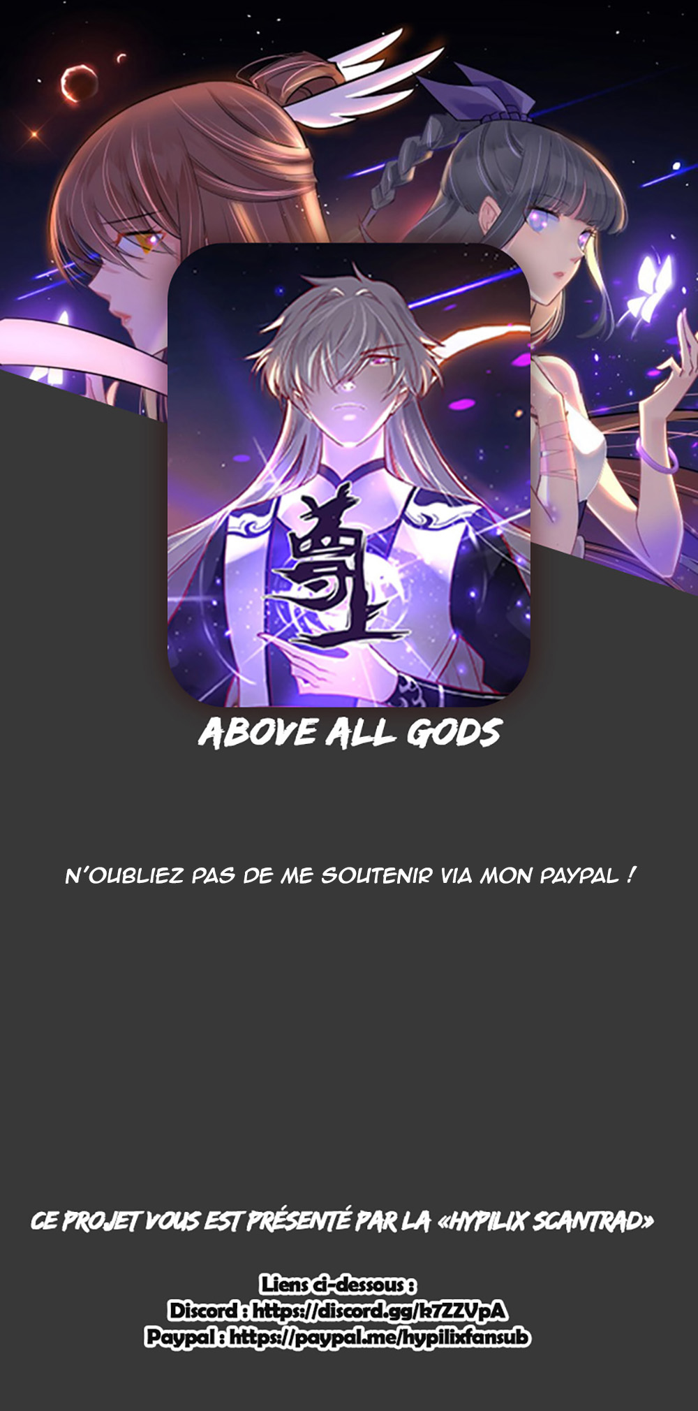 Read Above All Gods FR Manga Online