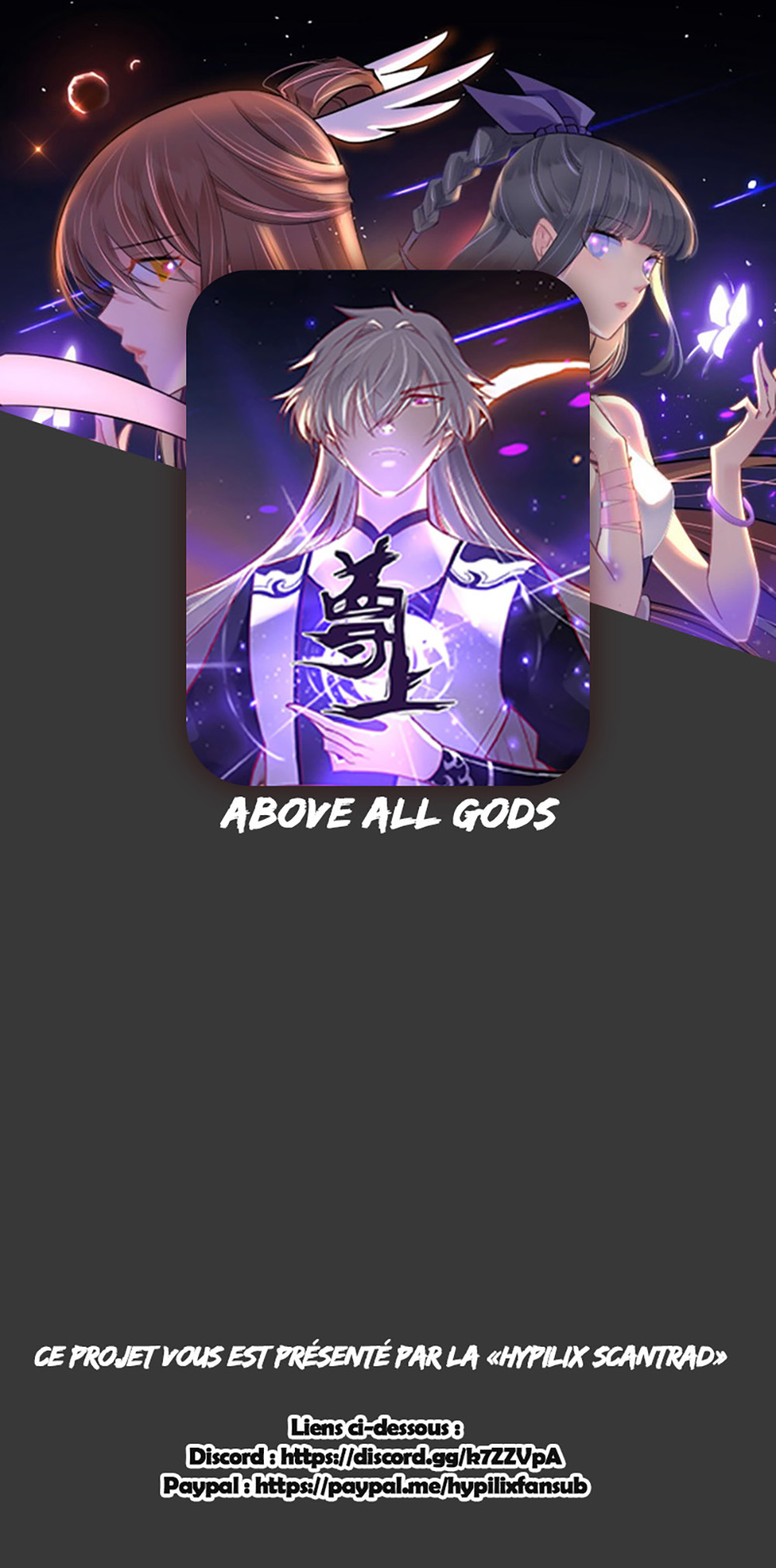 Read Above All Gods FR Manga Online