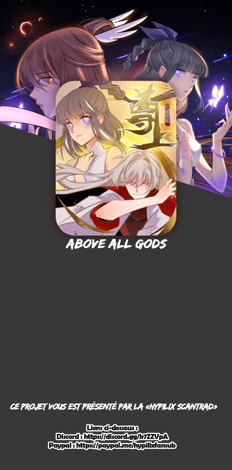 Read Above All Gods FR Manga Online