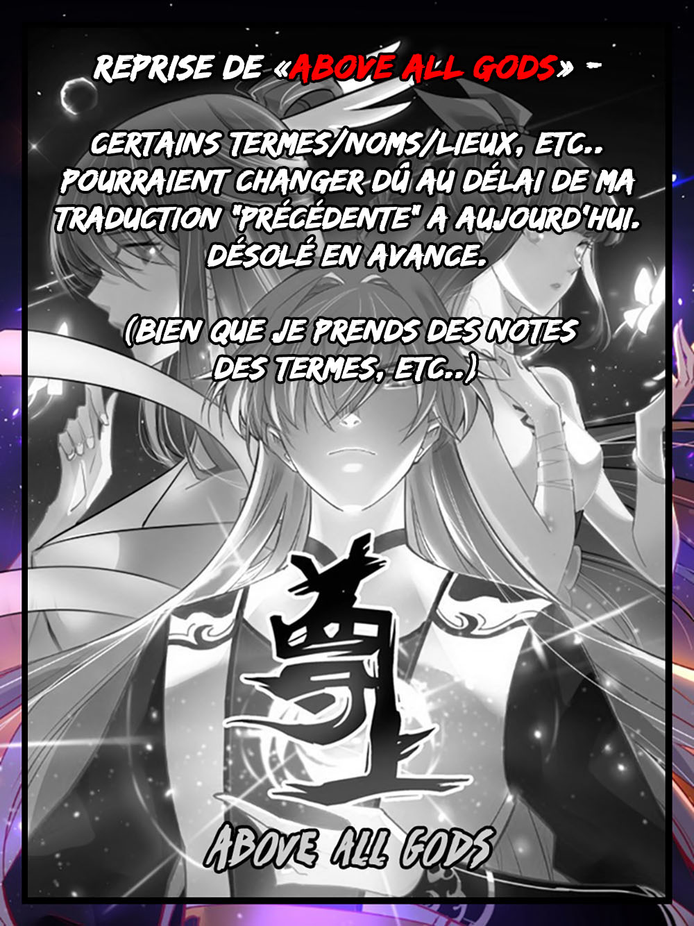 Read Above All Gods FR Manga Online