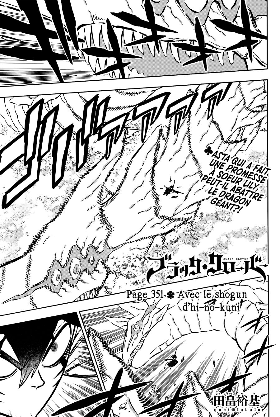 Read Black Clover FR Manga Online