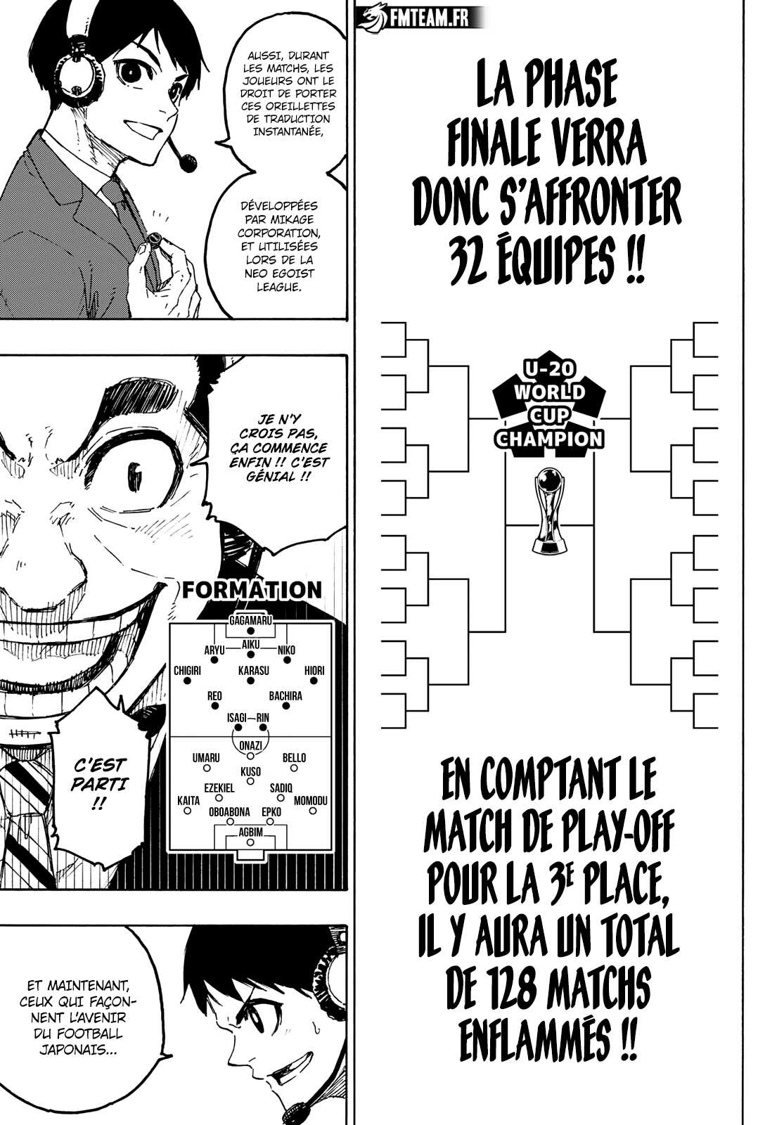 Read Blue Lock FR Manga Online