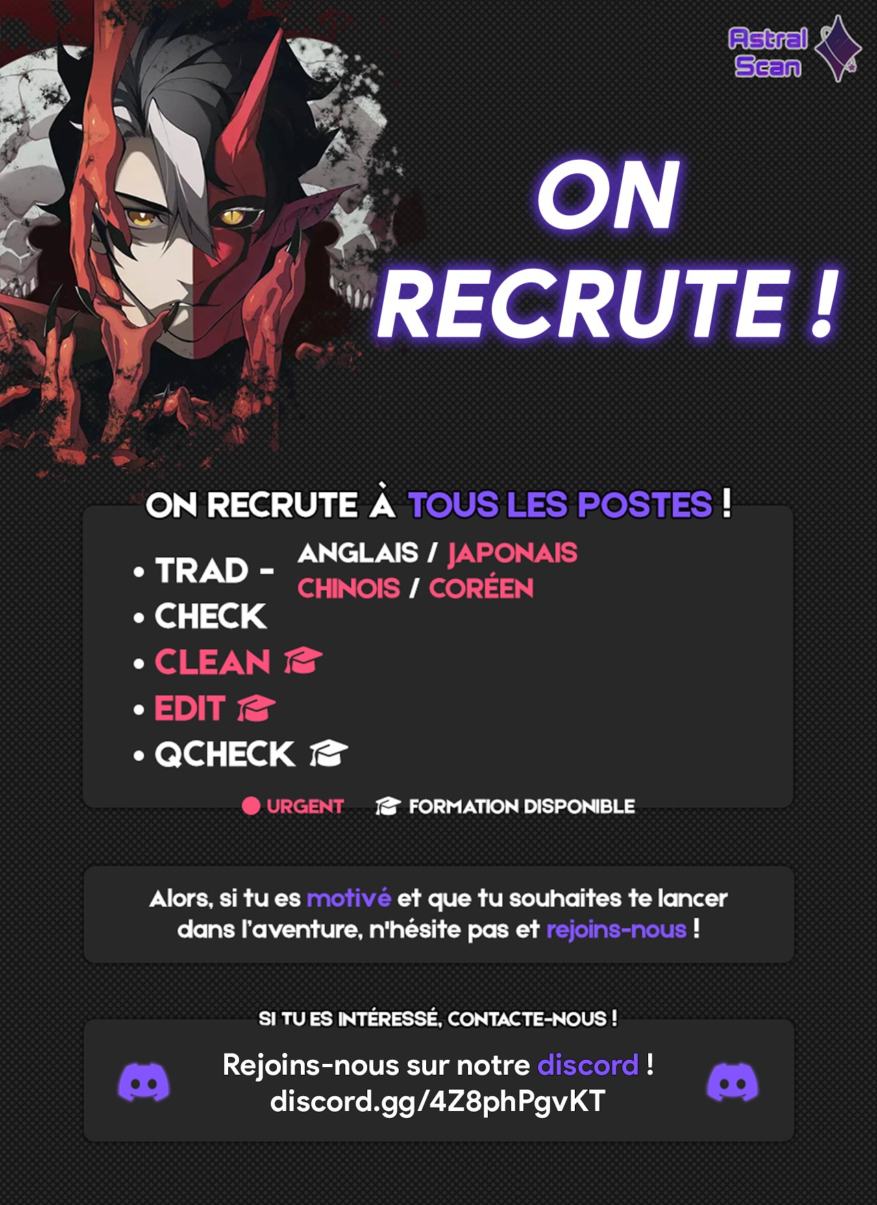 Read Demon Evolution FR Manga Online