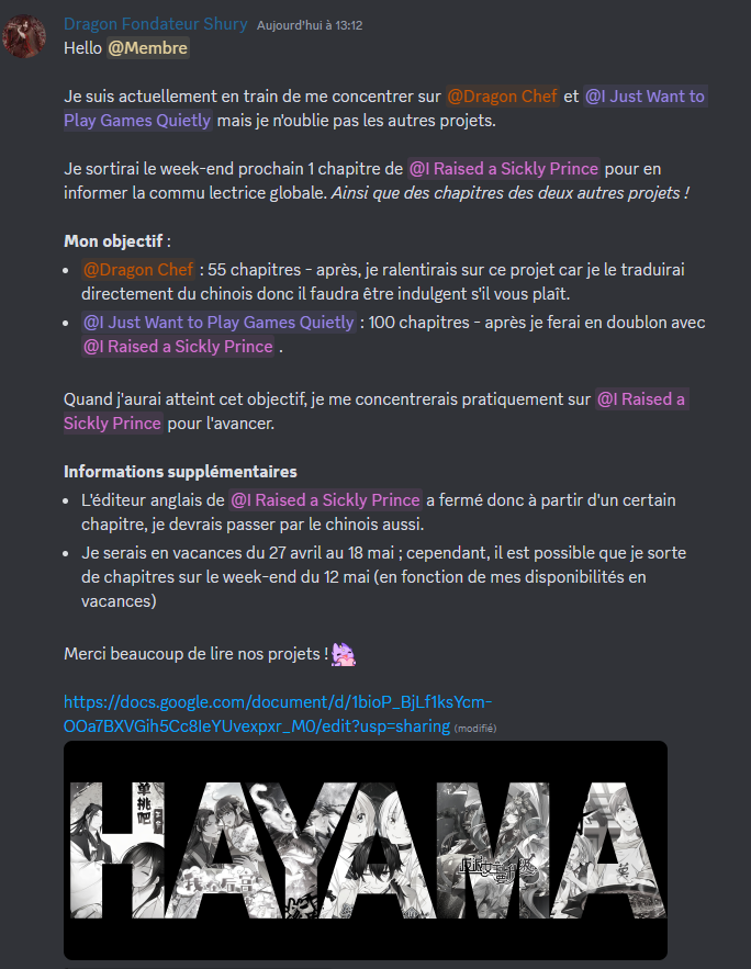 Read Dragon Chef FR Manga Online