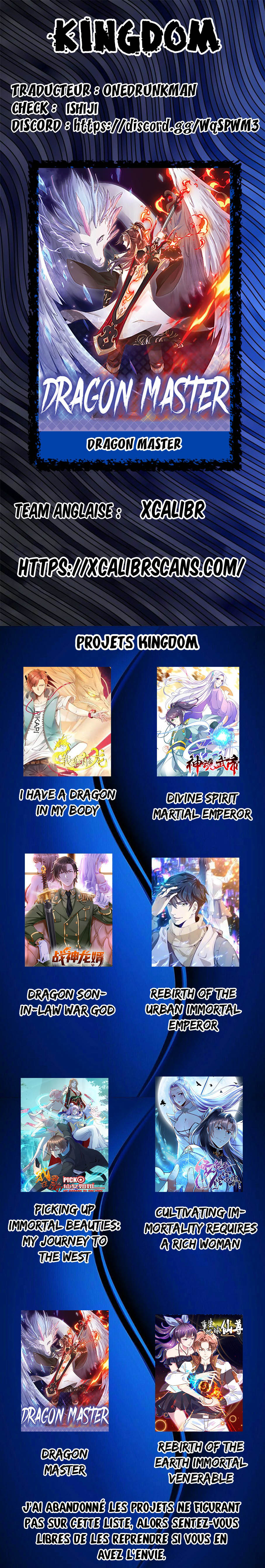 Read Dragon Master FR Manga Online