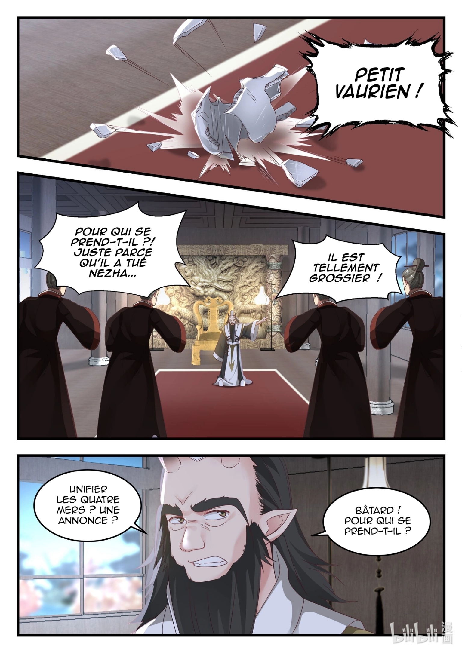 Read Dragon Throne FR Manga Online