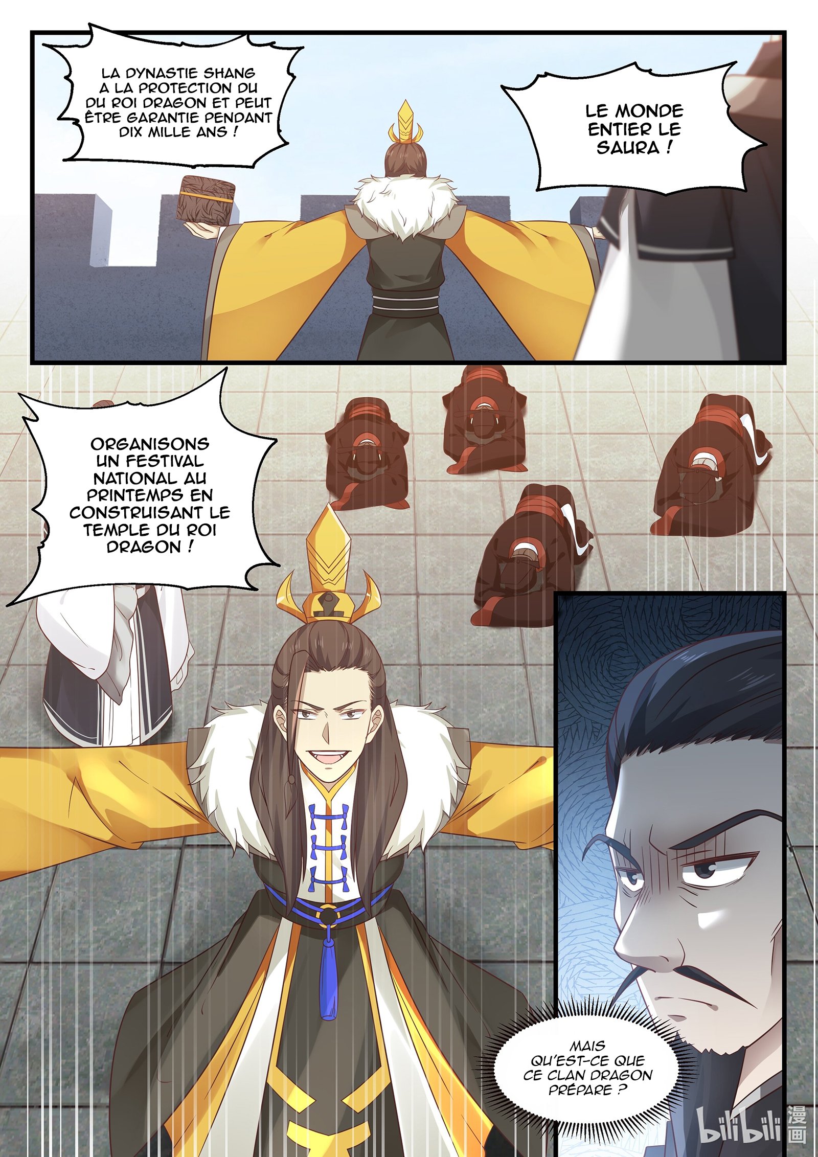 Read Dragon Throne FR Manga Online