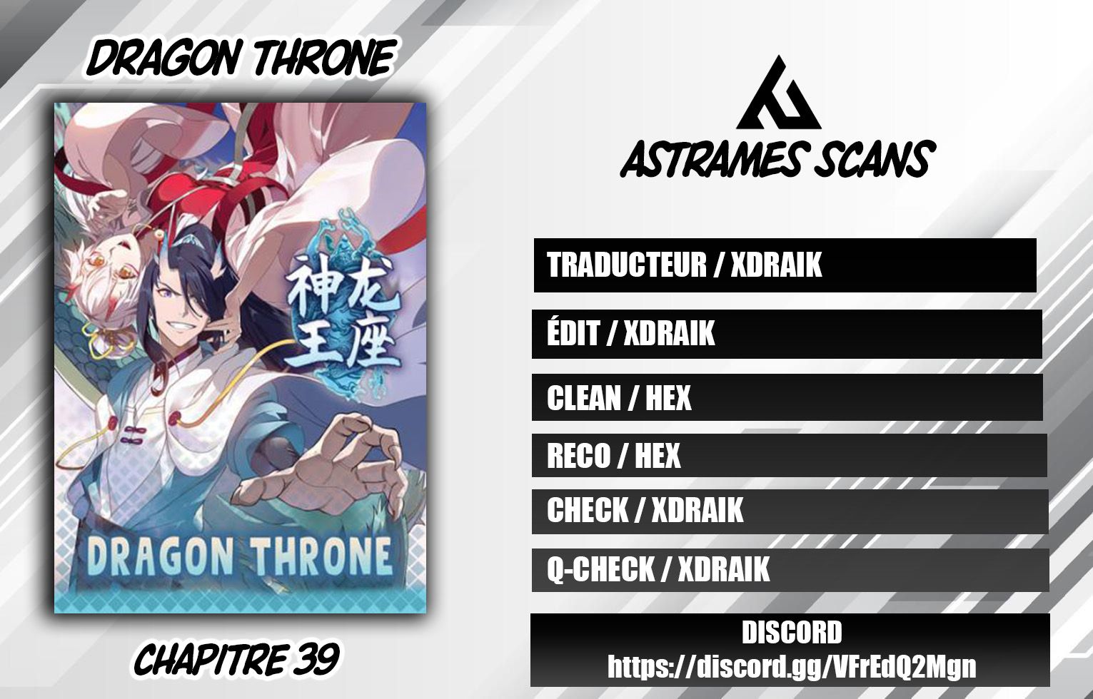 Read Dragon Throne FR Manga Online