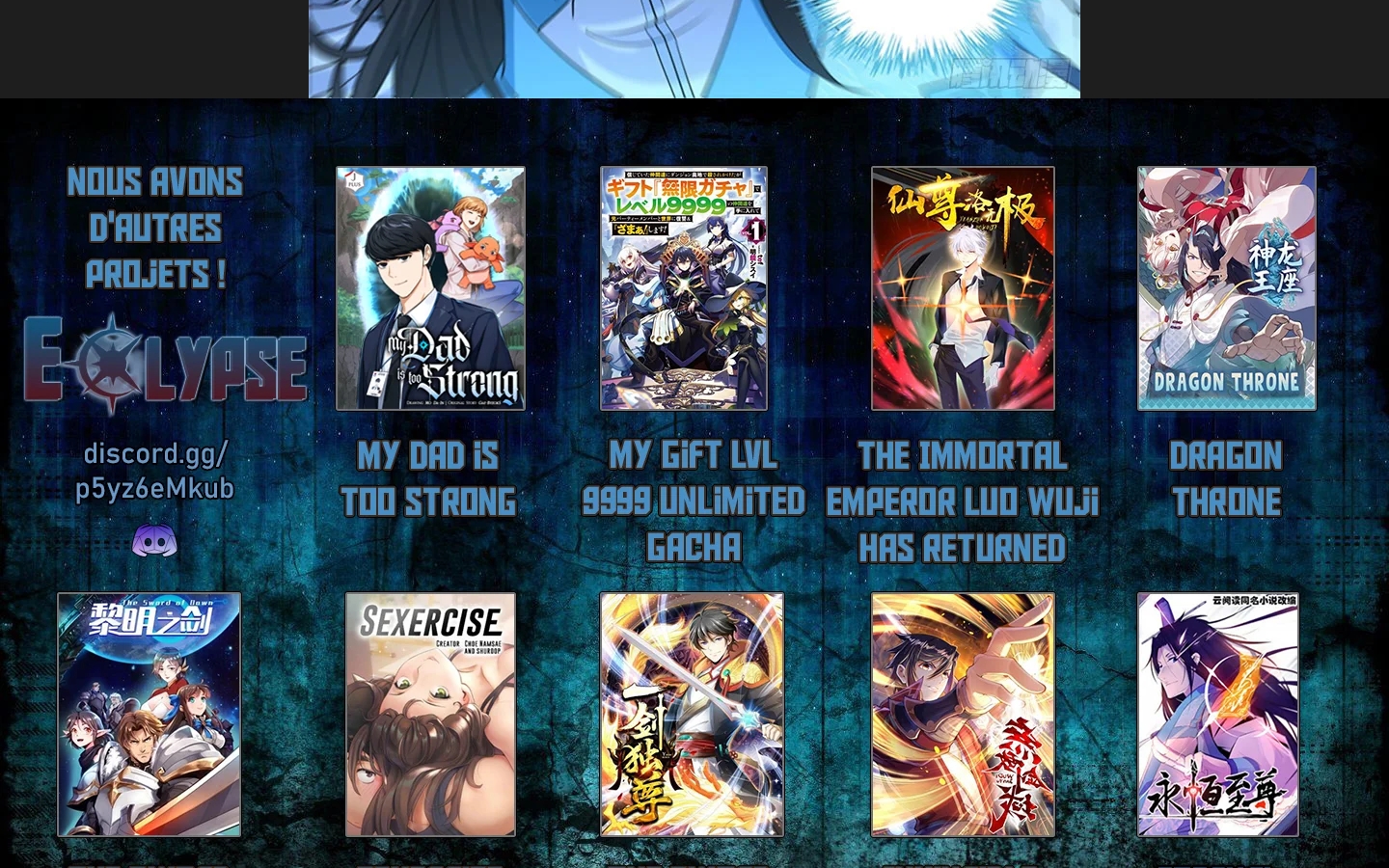 Read Eternal Reverence FR Manga Online