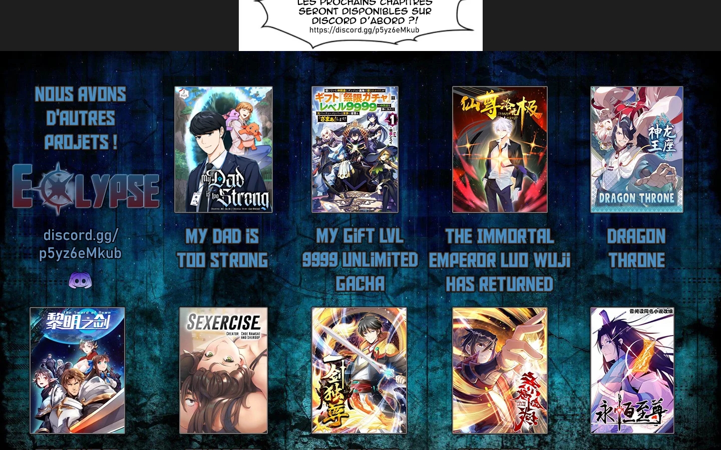 Read Eternal Reverence FR Manga Online
