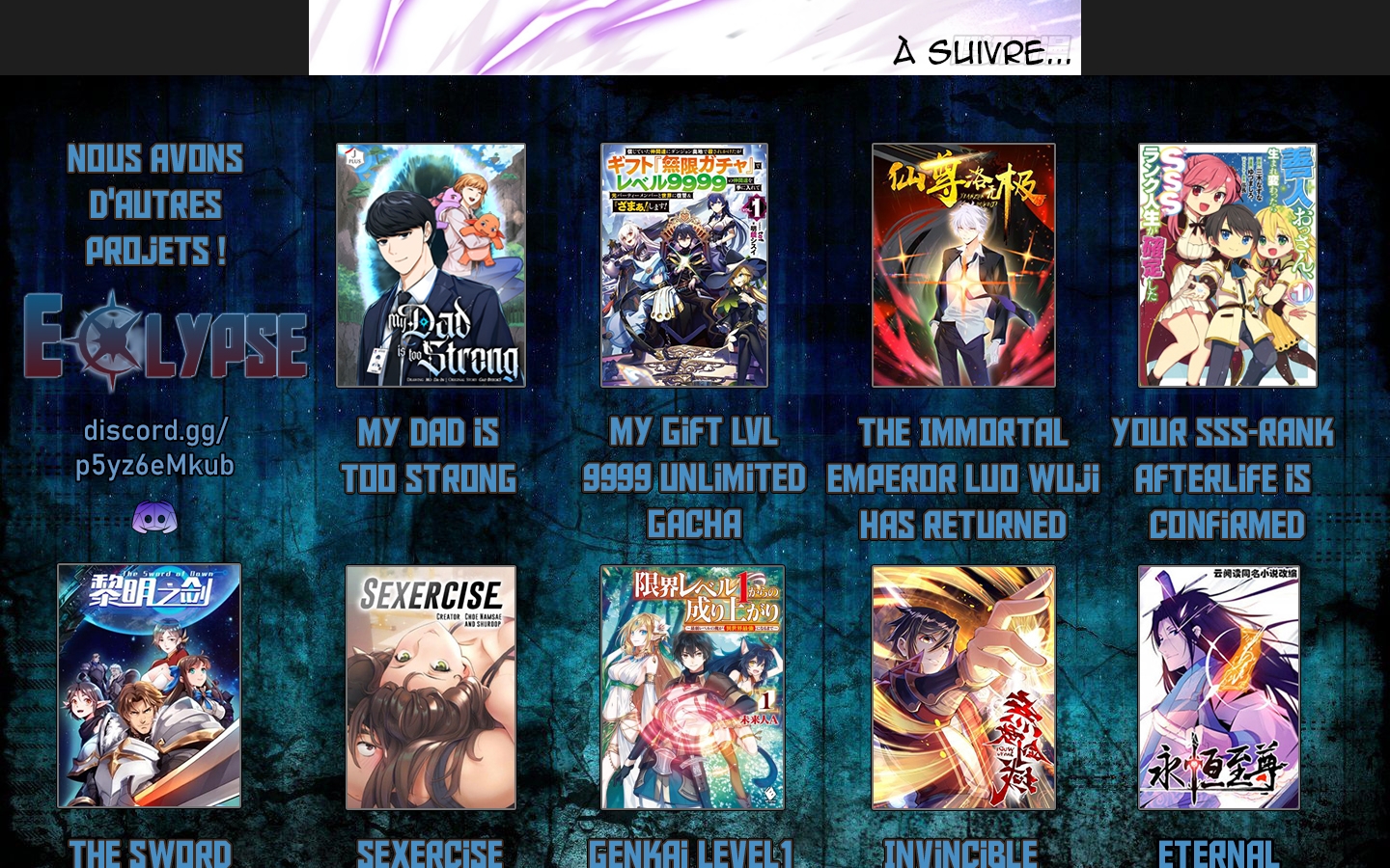 Read Eternal Reverence FR Manga Online