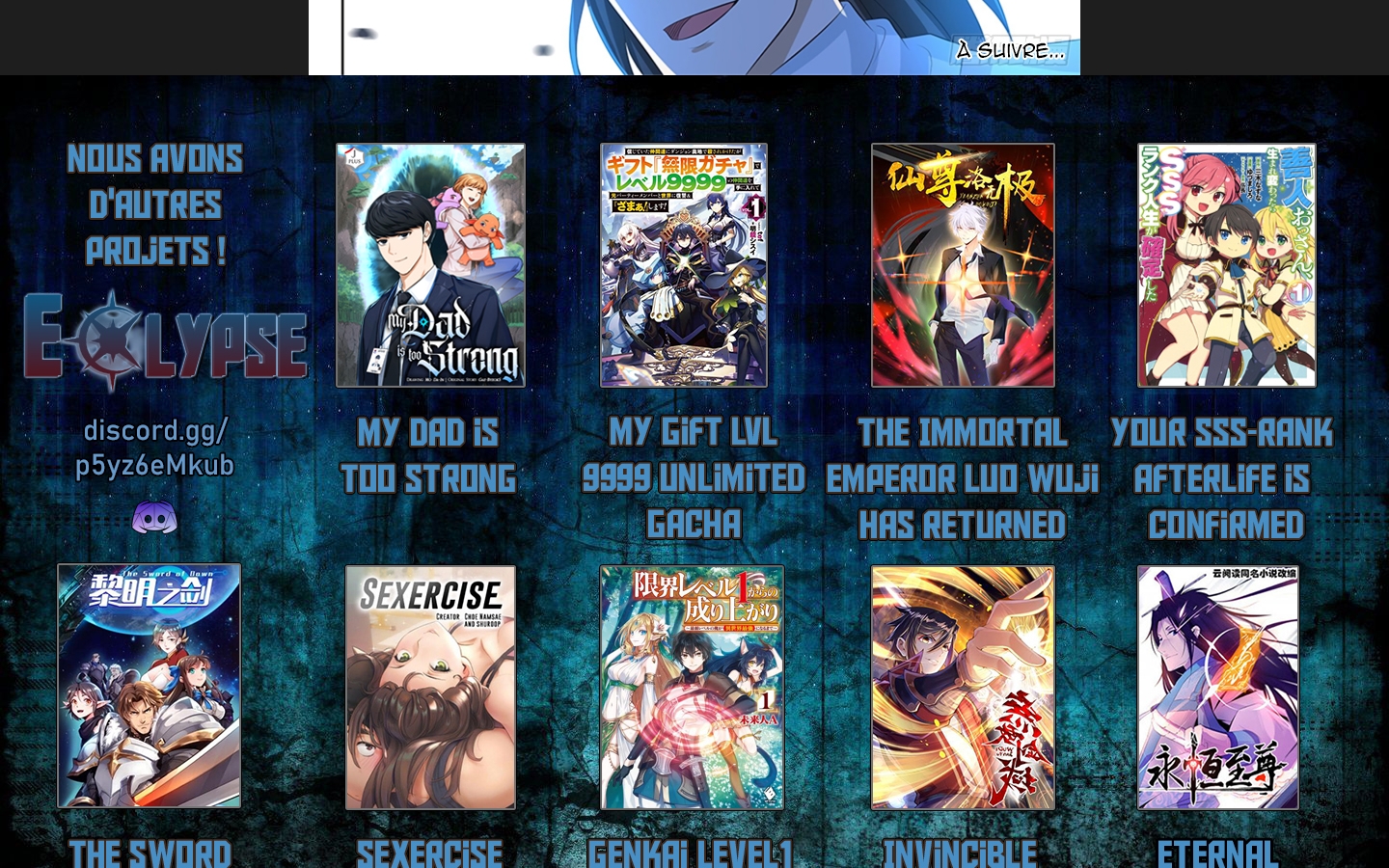 Read Eternal Reverence FR Manga Online