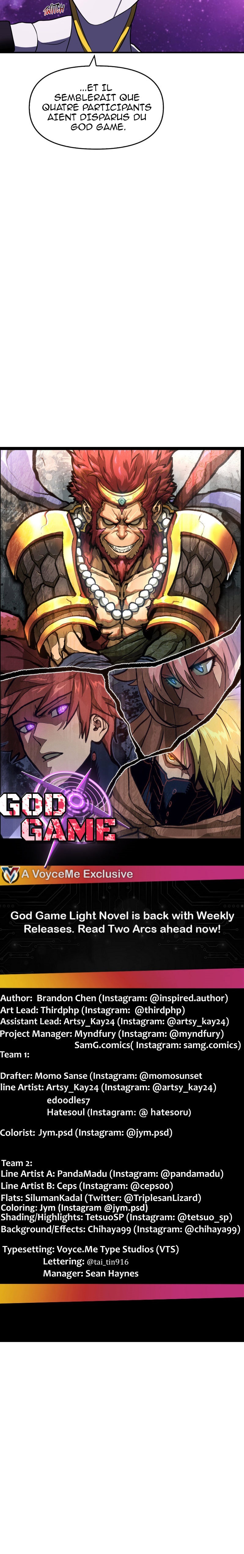 Read God Game FR Manga Online