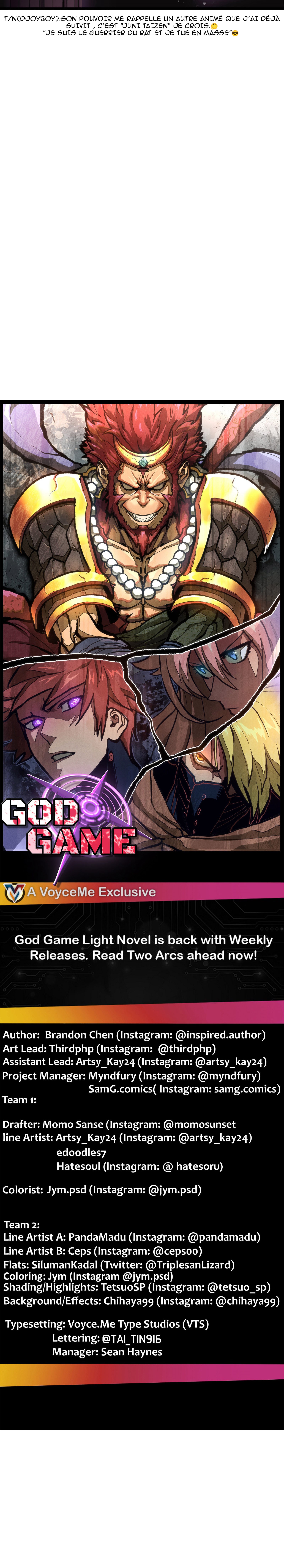Read God Game FR Manga Online