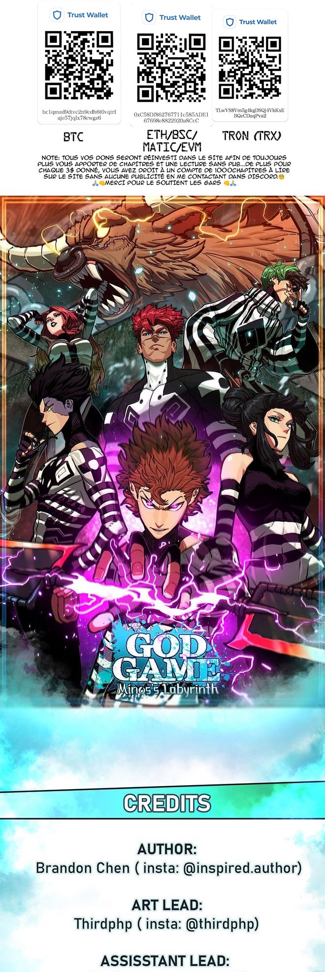 Read God Game FR Manga Online