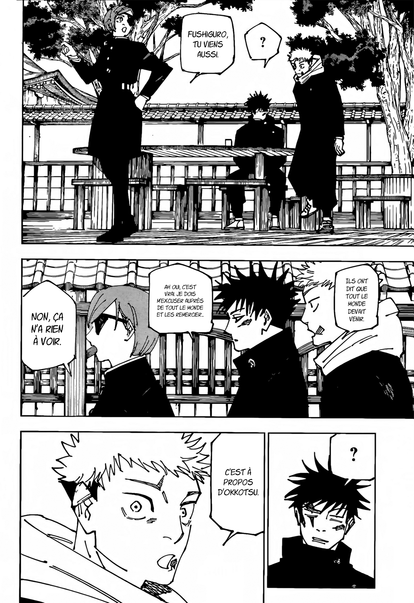 Read Jujutsu Kaisen FR Manga Online