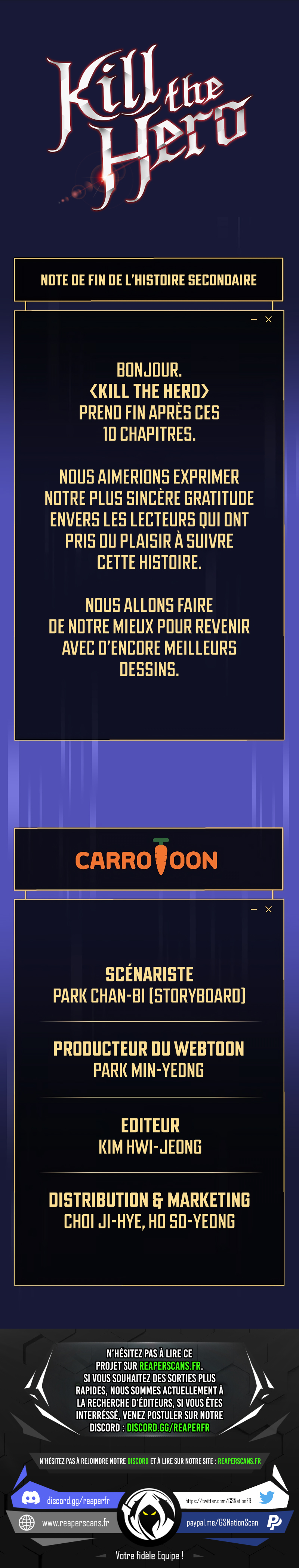 Read Kill the Hero FR Manga Online