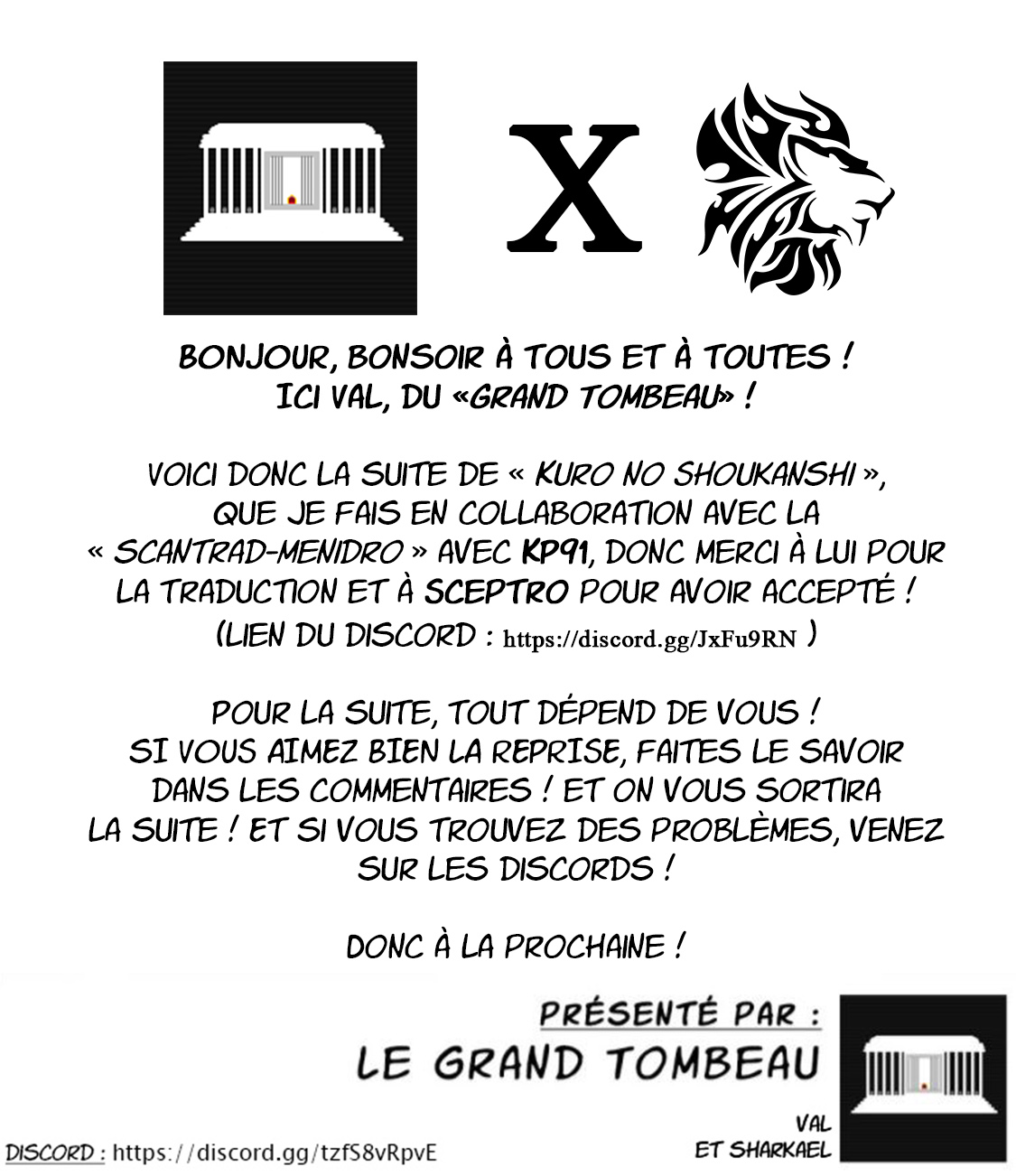 Read Kuro no Shoukanshi FR Manga Online