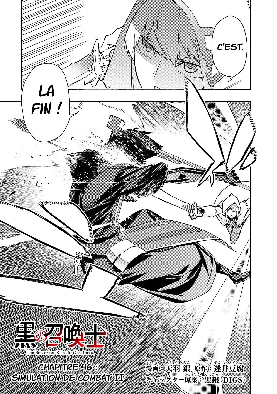 Read Kuro no Shoukanshi FR Manga Online