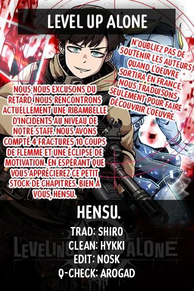 Read Level up Alone FR Manga Online