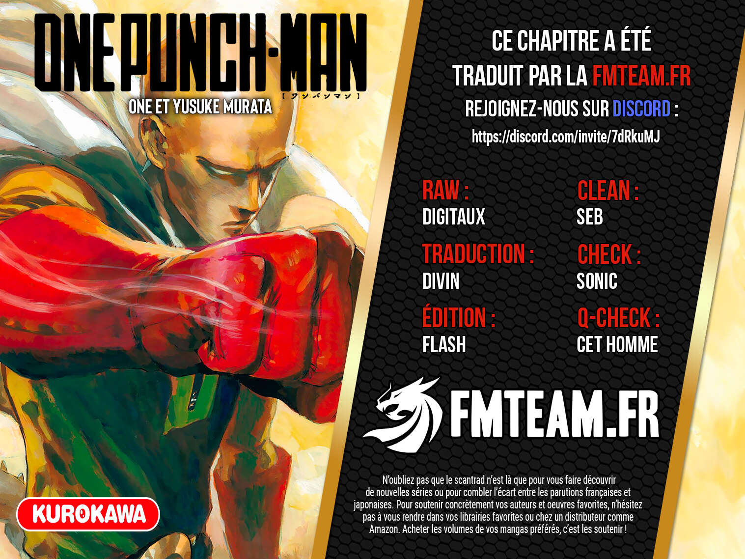 Read One Punch Man FR Manga Online
