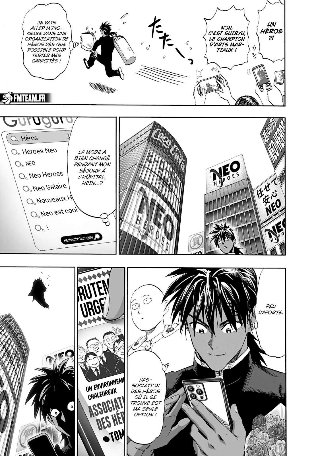 Read One Punch Man FR Manga Online