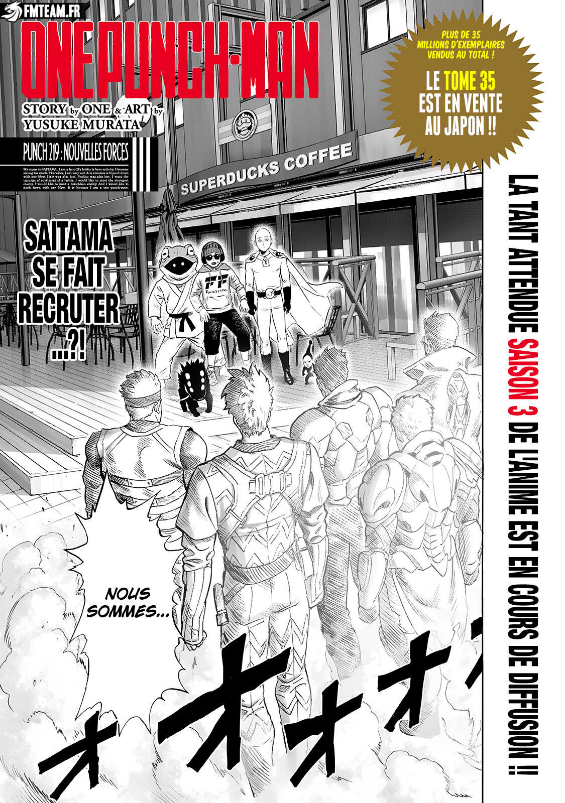 Read One Punch Man FR Manga Online