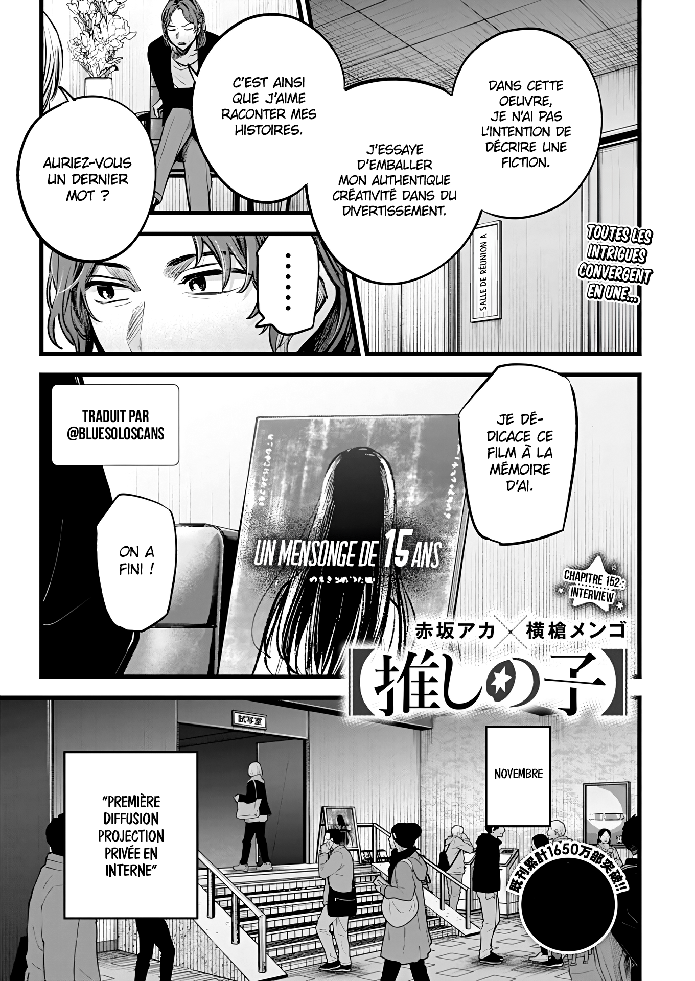 Read Oshi no Ko FR Manga Online