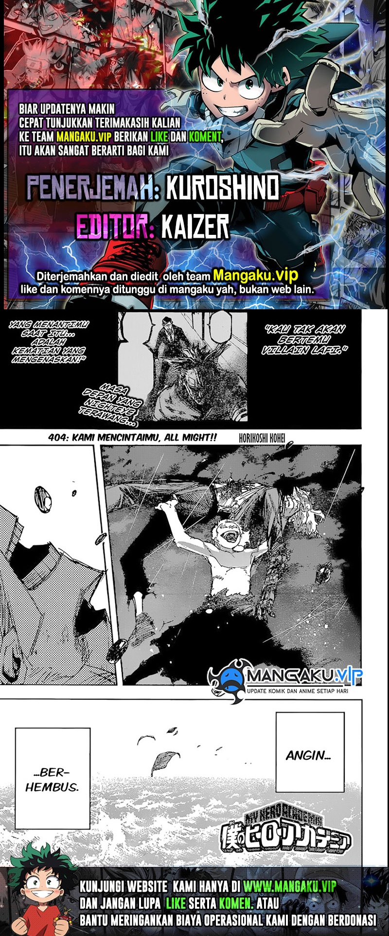 Read Boku no Hero Academia ID Manga Online