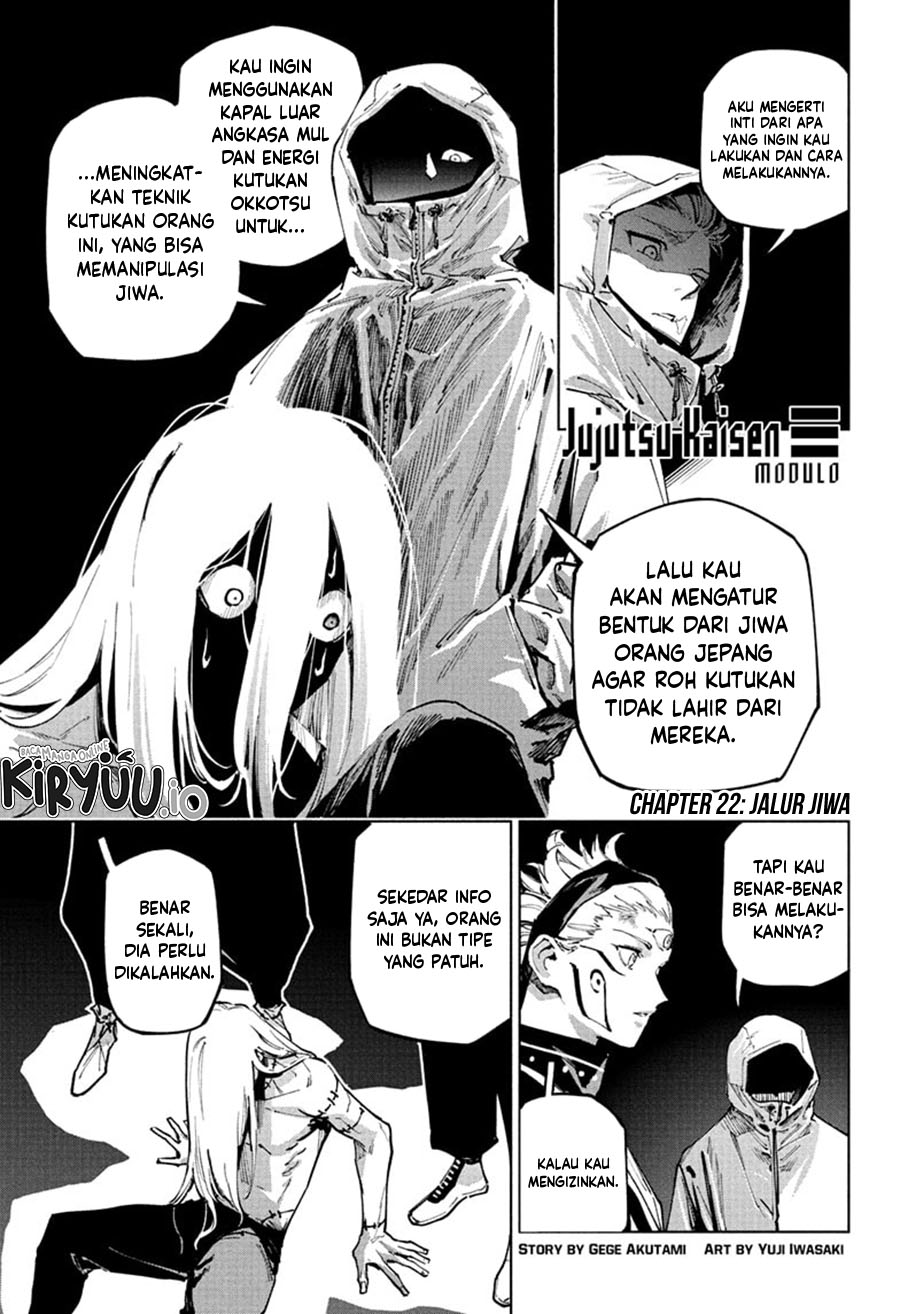 Read Jujutsu Kaisen Modulo ID Manga Online