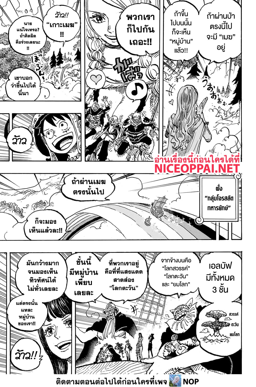 Read One Piece วันพีช TH Manga Online